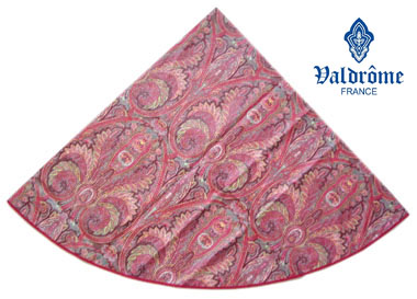 Round Tablecloth Coated (VALDROME / Cachemire. grenadine) - Click Image to Close